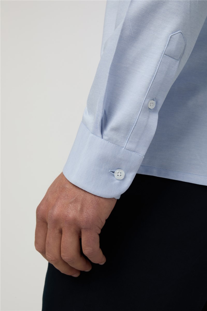  Light Blue Jersey Shirt