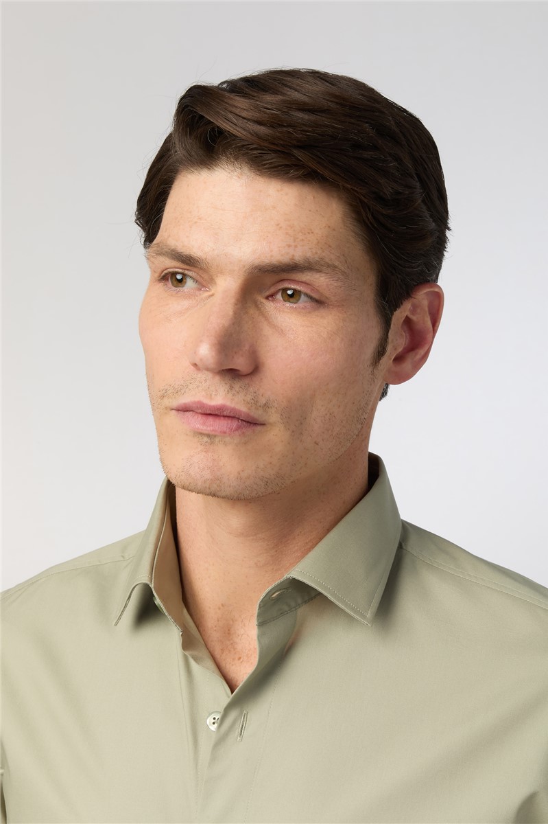  Slim Fit Sage Stretch Shirt