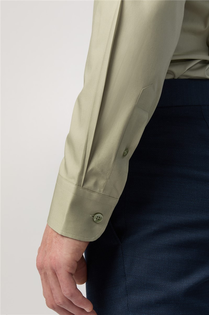  Slim Fit Sage Stretch Shirt