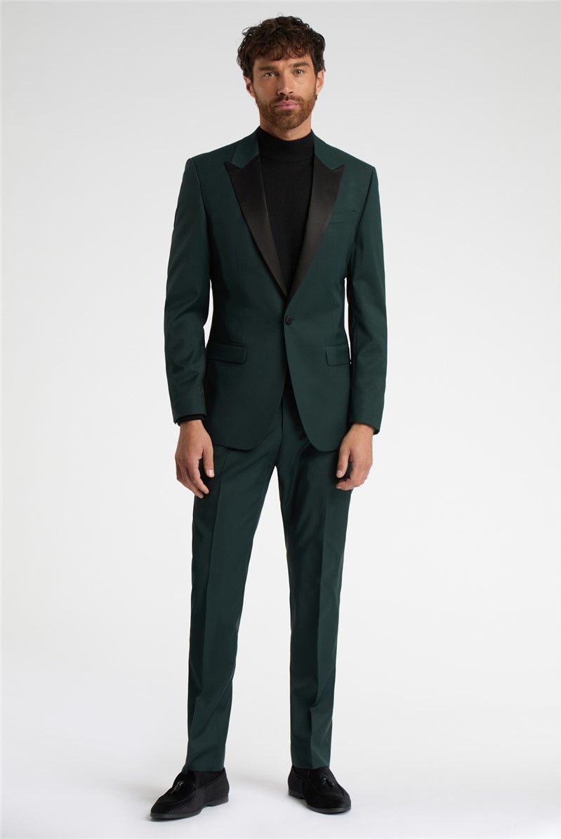  Tailored Fit Green Tuxedo