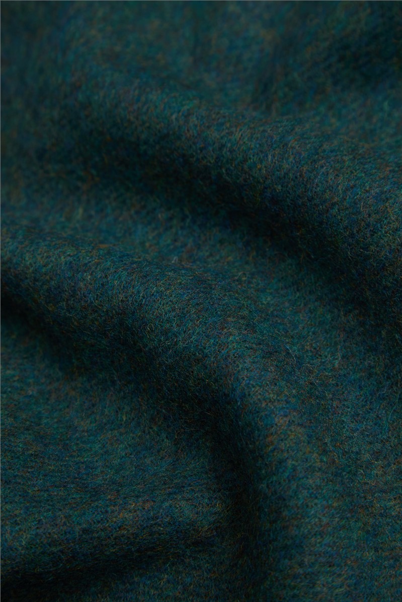  Merino Wool Teal Scarf