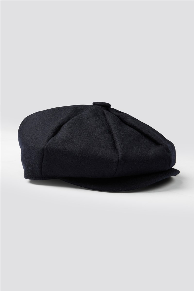  Navy Baker Boy Cap