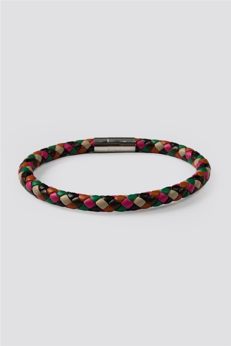 Multicolour Leather Bracelet