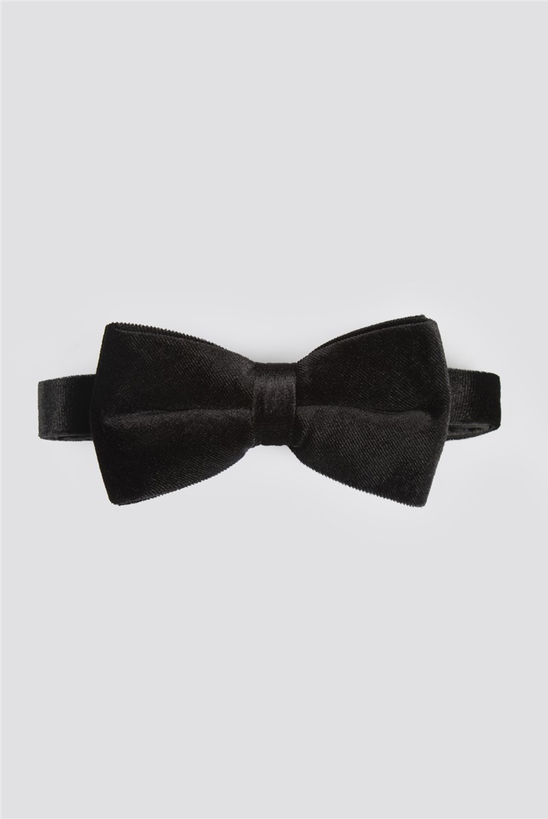  Black Velvet Bow Tie