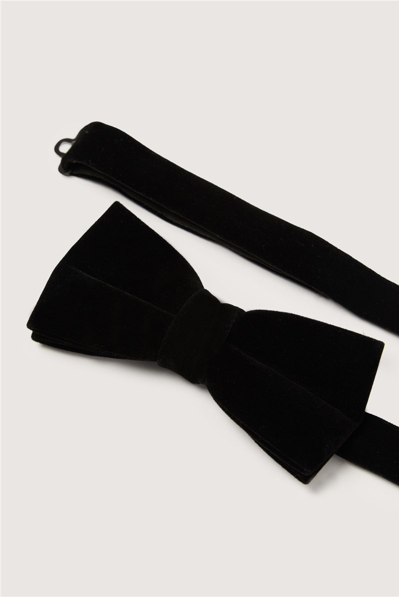  Black Velvet Bow Tie