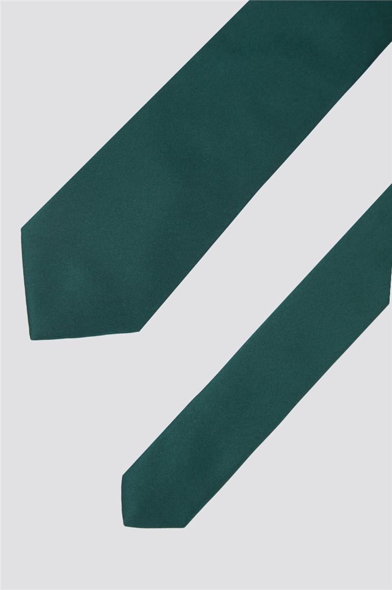  Emerald Satin Tie