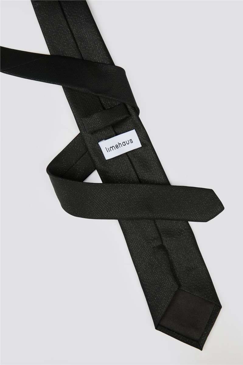  Black Lurex Tie