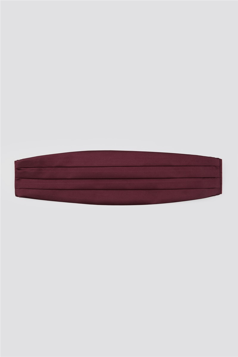  Burgundy Cummerbund