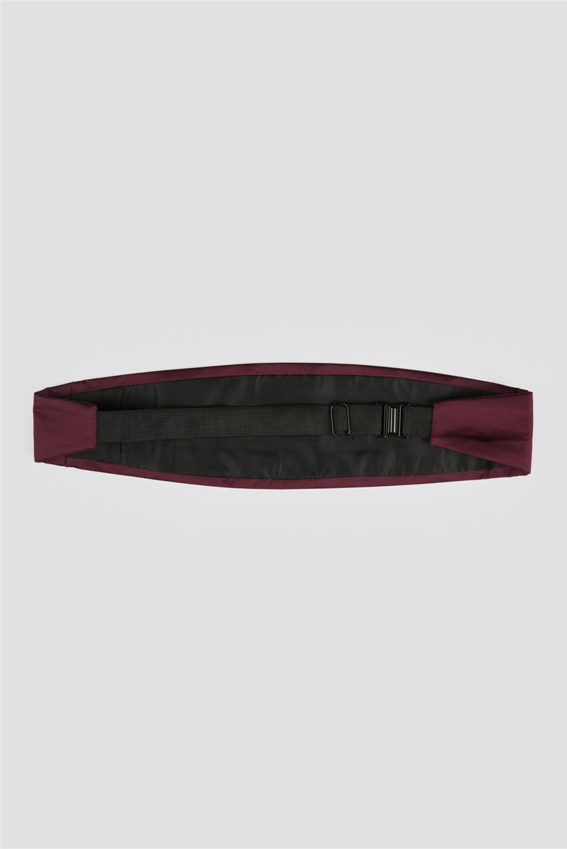  Burgundy Cummerbund