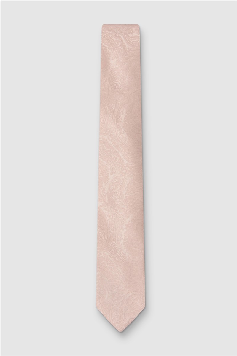  Pink Paisley Pocket Square