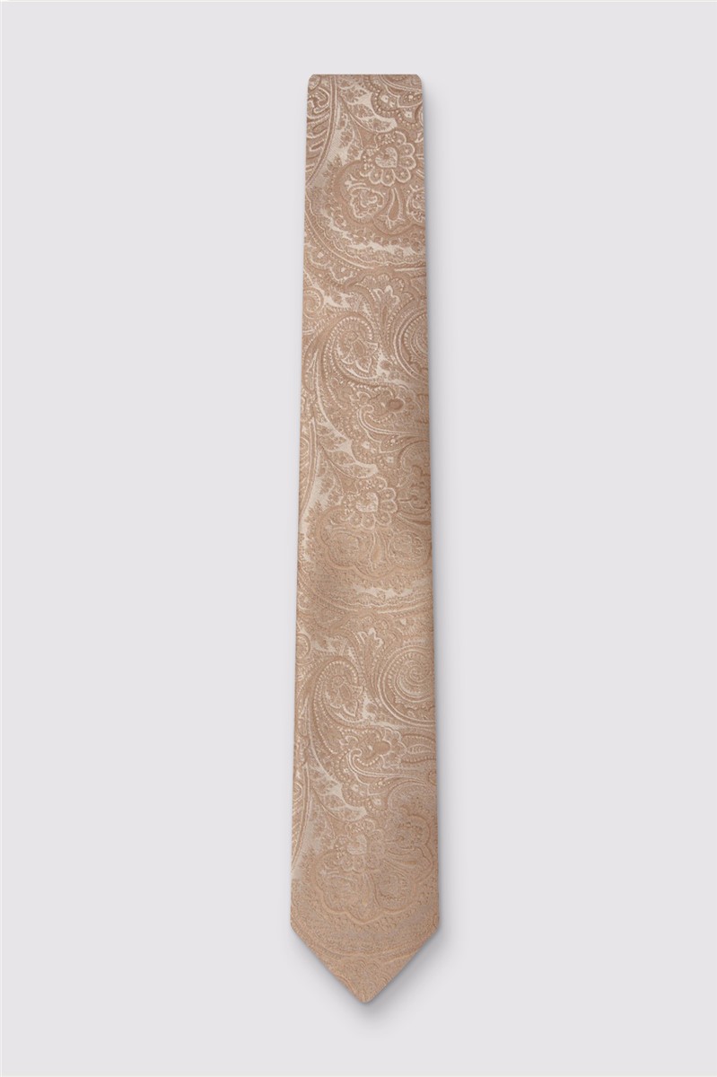  Champagne Paisley Tie