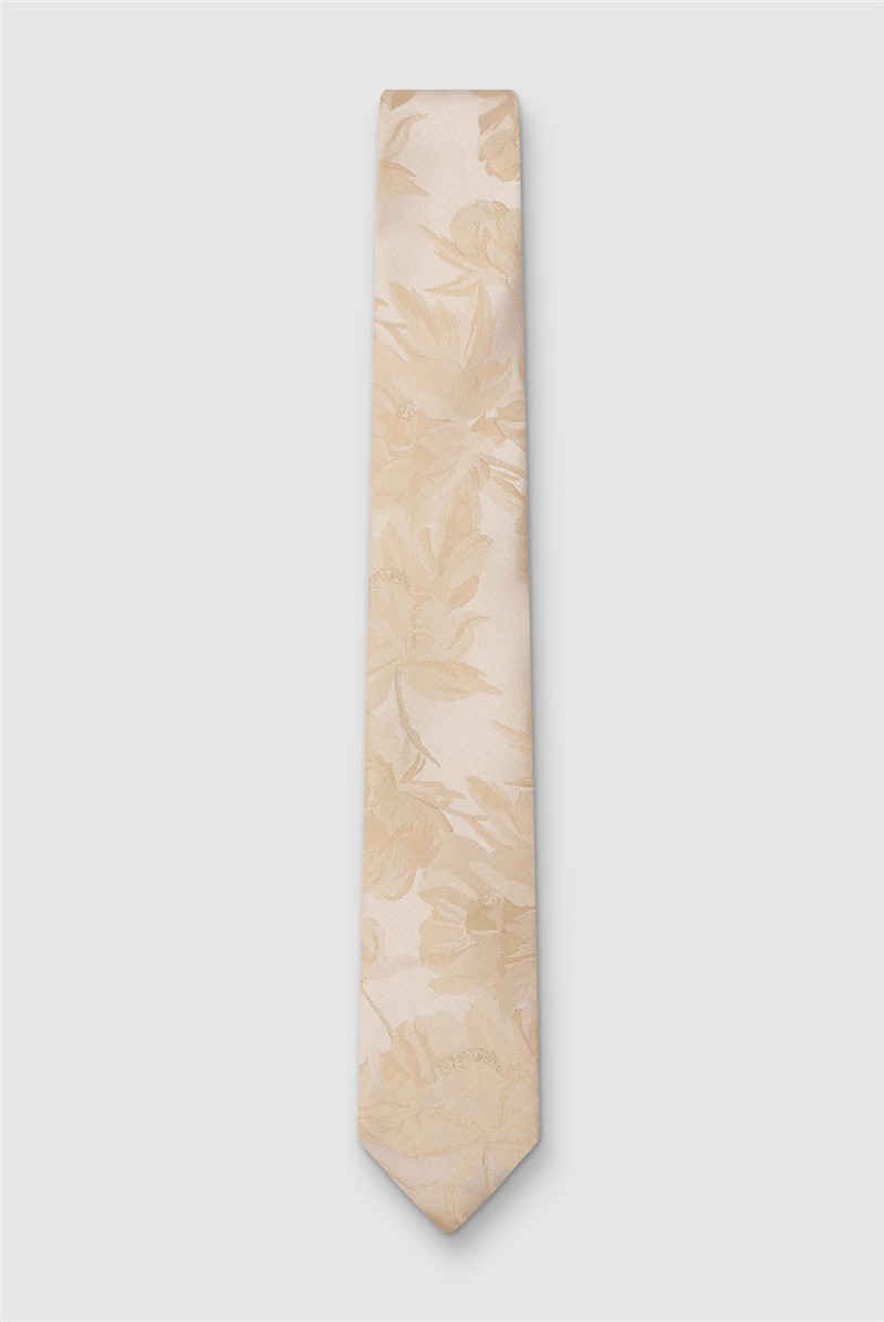  Champagne Summer Floral Tie