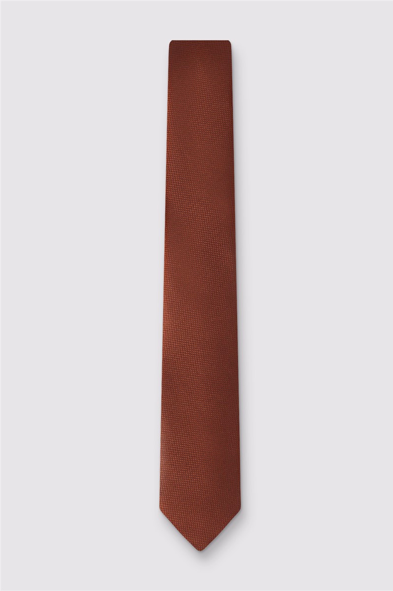  Rust Textured Tie