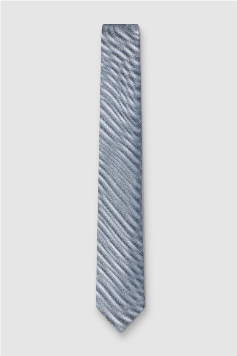  Light Blue Textured Tie