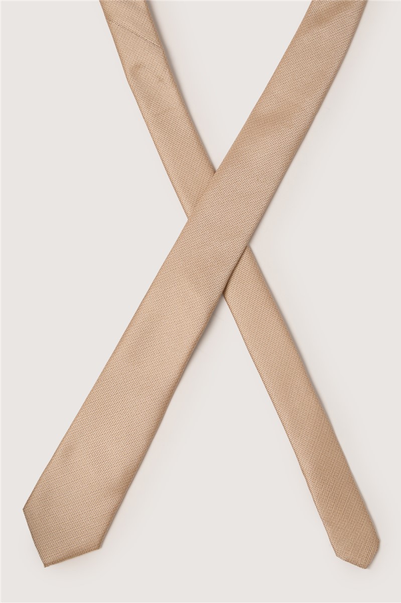  Champagne Textured Tie