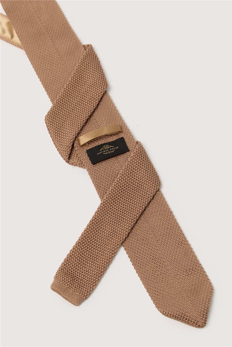  Sand Knitted Tie