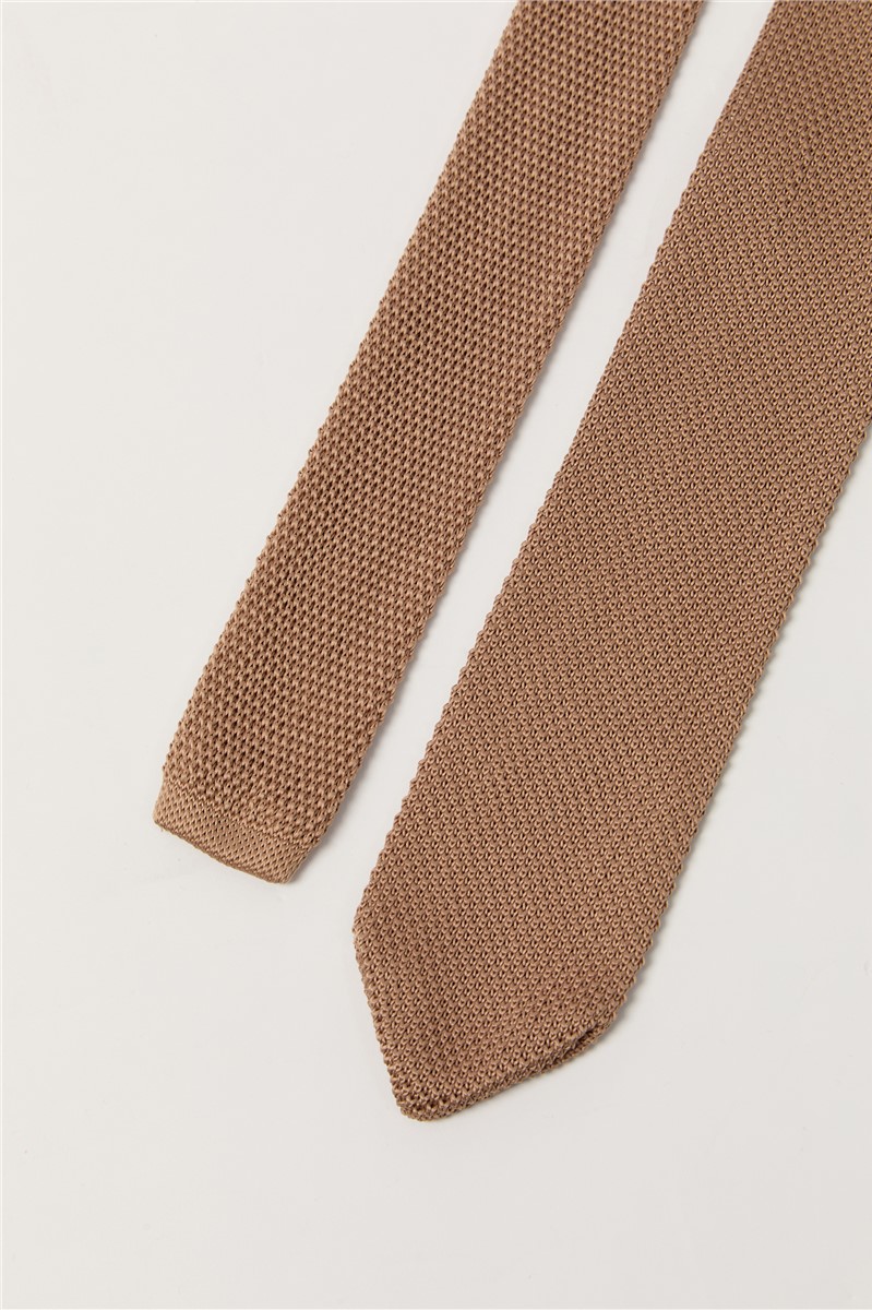  Sand Knitted Tie