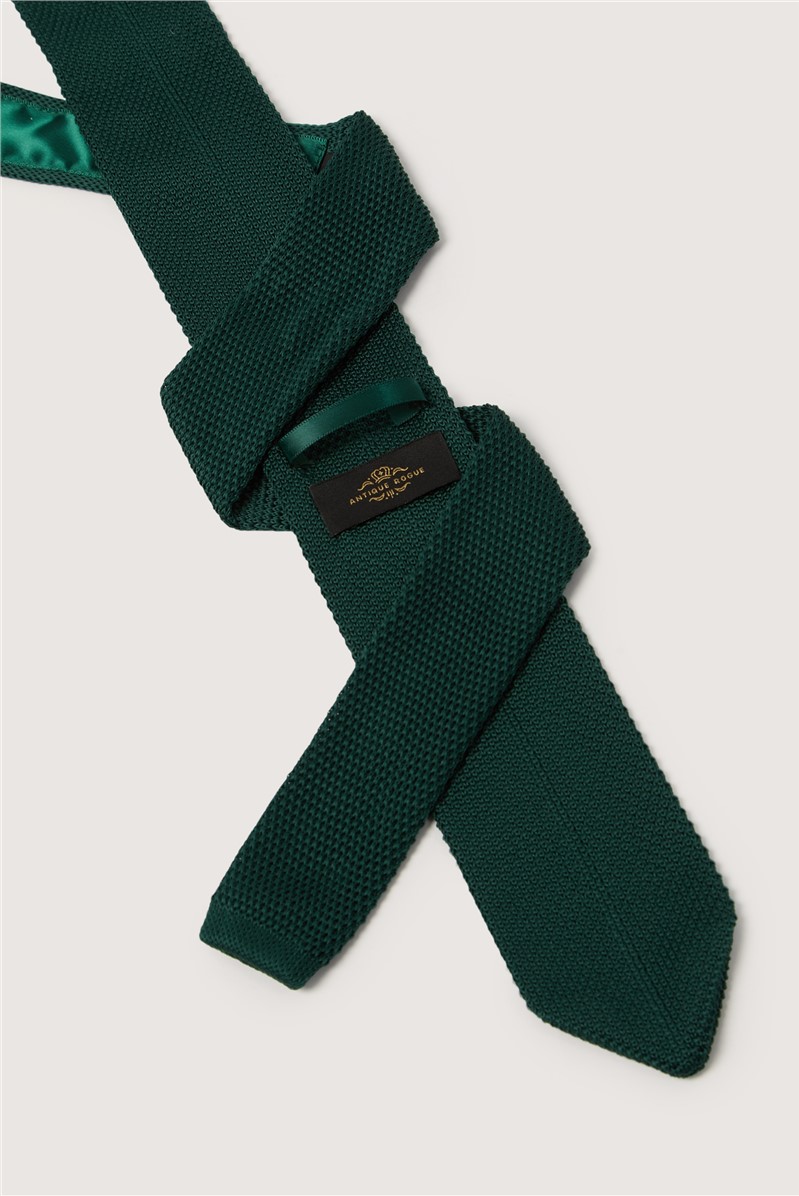  Green Knitted Tie