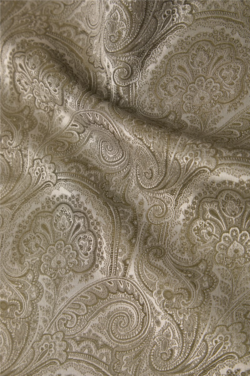  Sea Green Paisley Tie