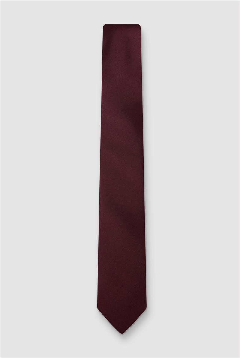  Burgundy Tie