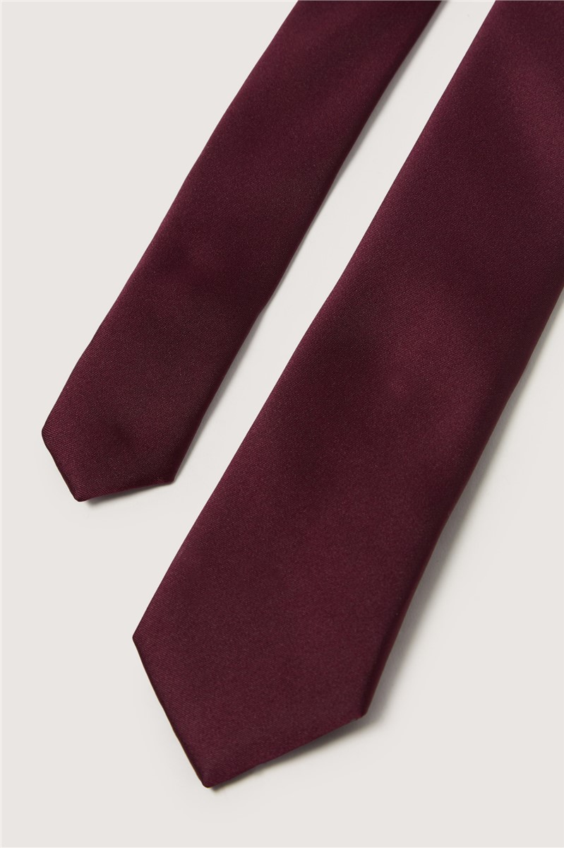 Burgundy Tie