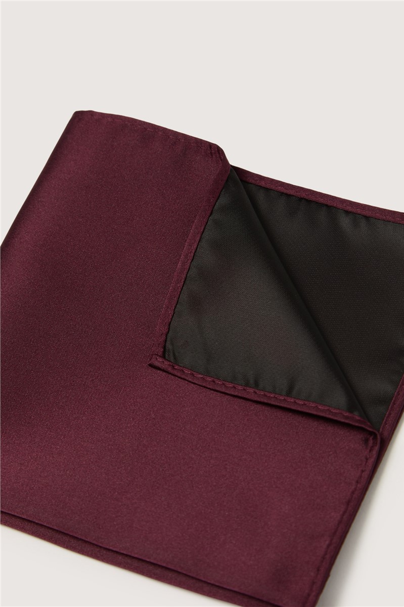  Burgundy Pocket Square