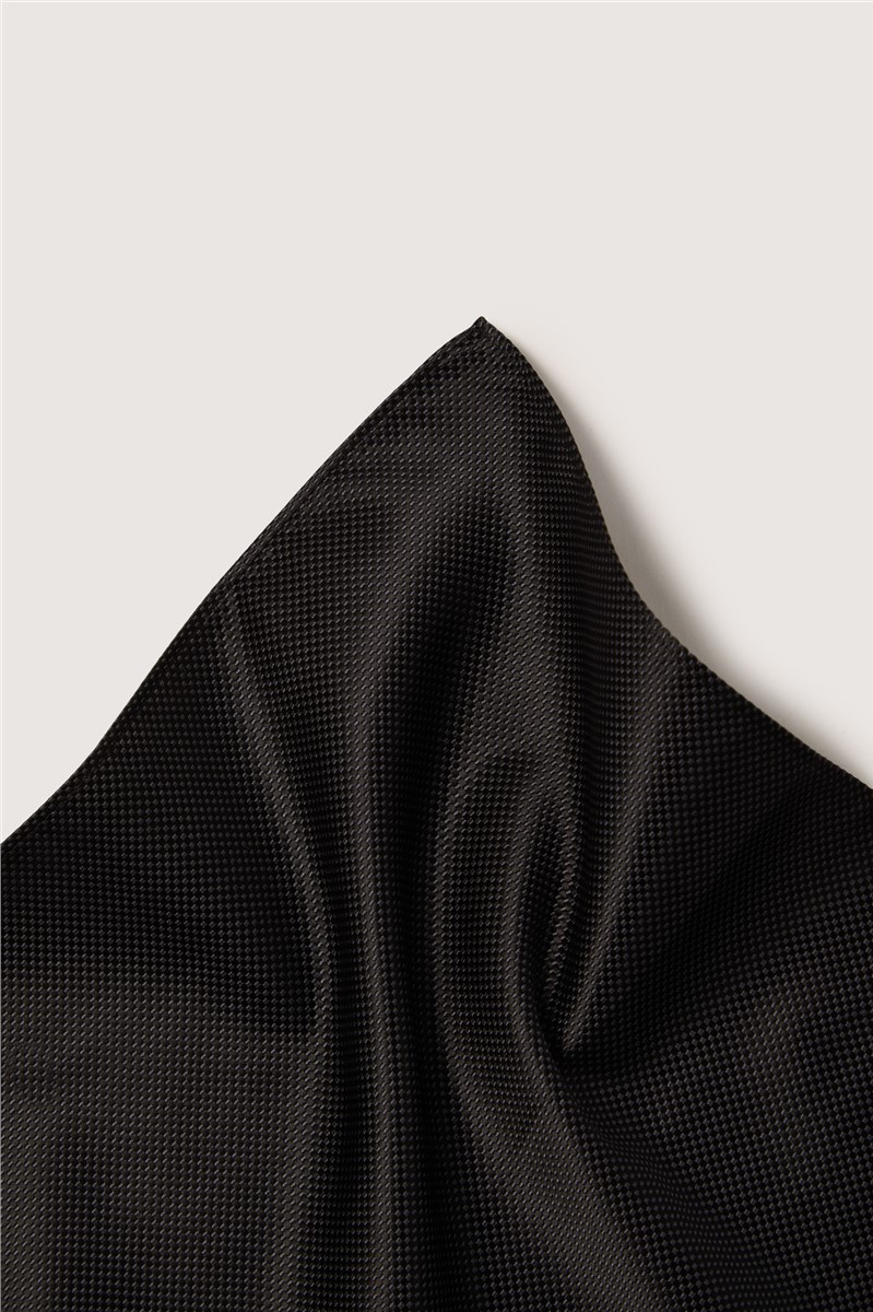  Black Textured Tie