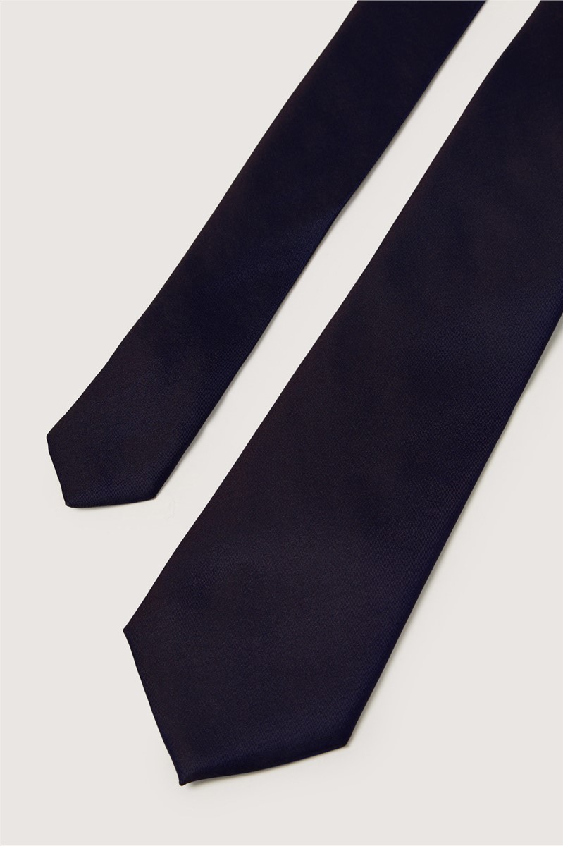  Navy Silk Tie