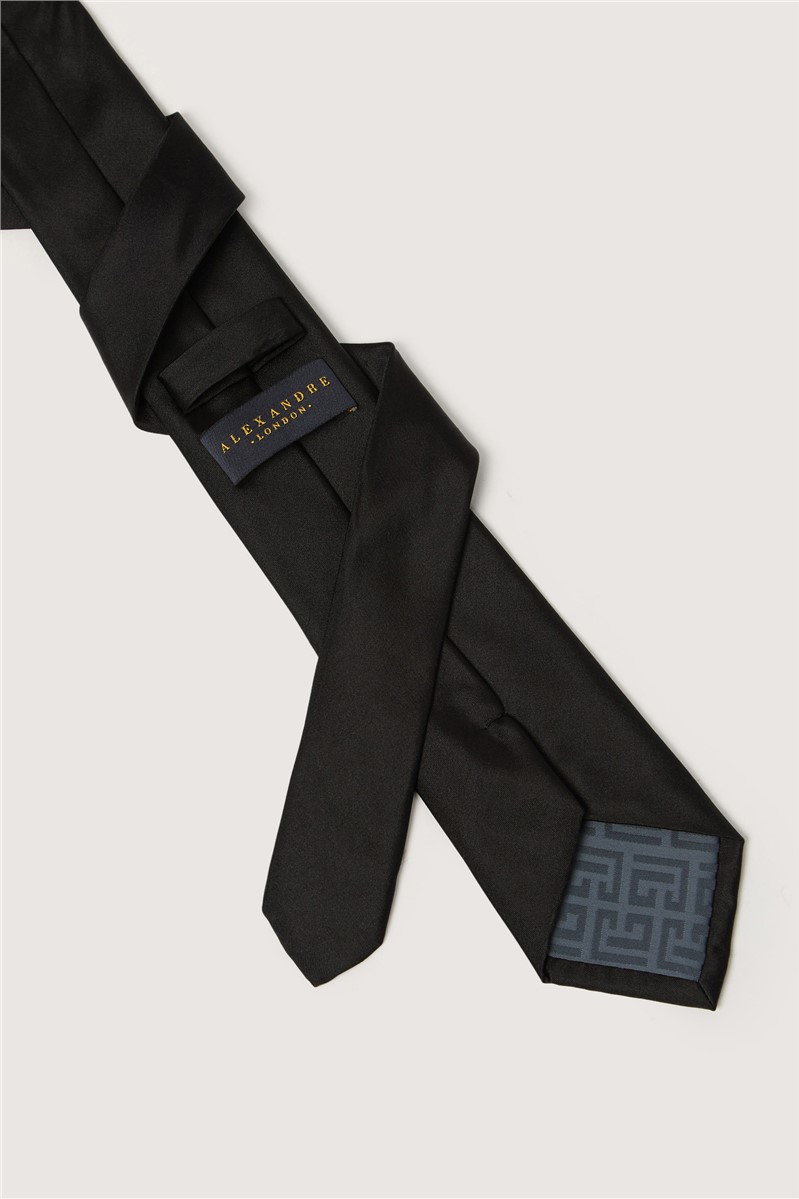  Black Silk Tie