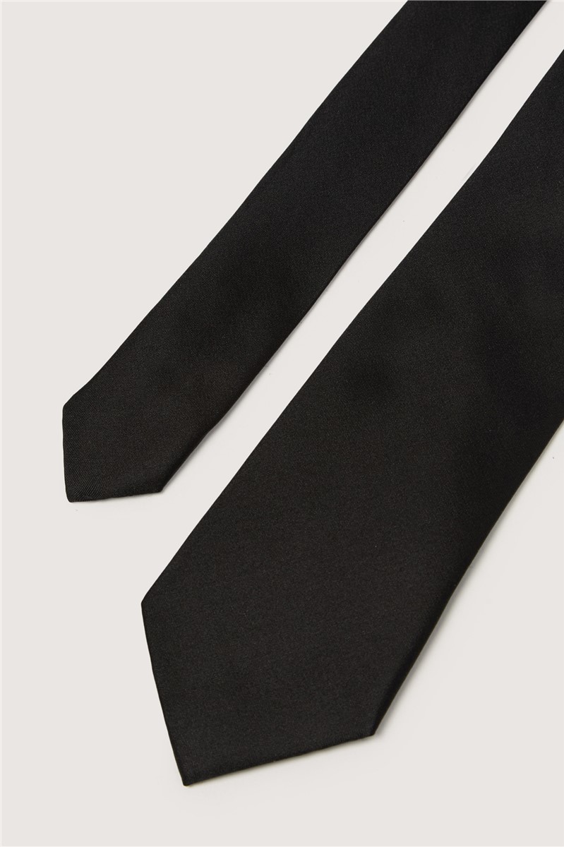  Black Silk Tie