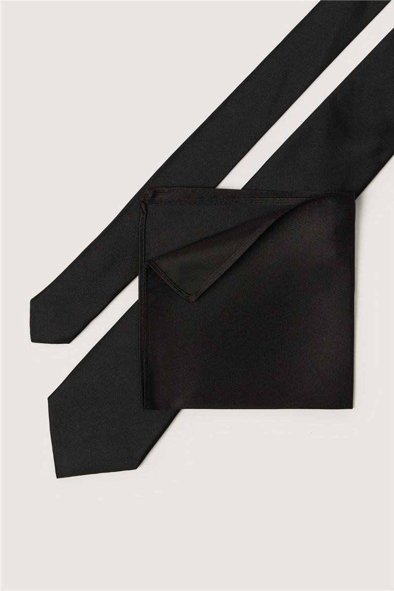  Black Silk Tie