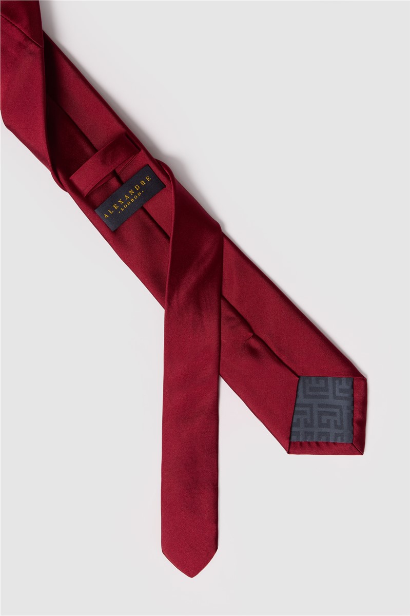  Red Silk Tie