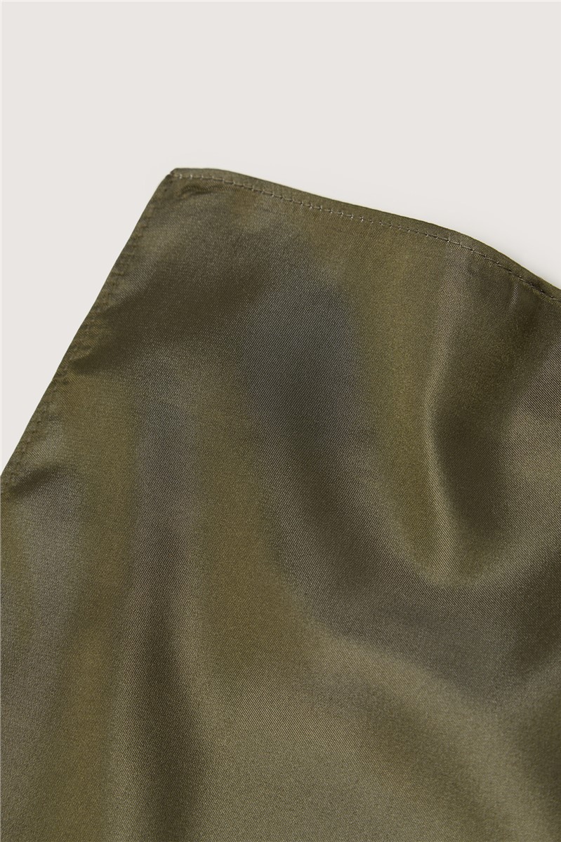  Sage Silk Pocket Square