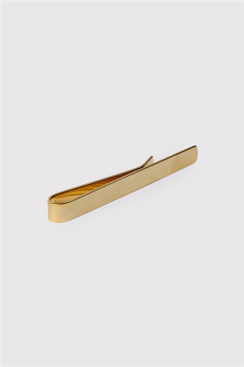  Gold Polished Tie Slide