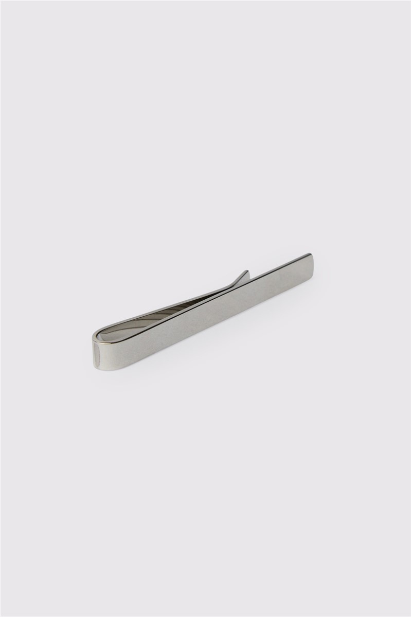  Silver Polished Tie Slide