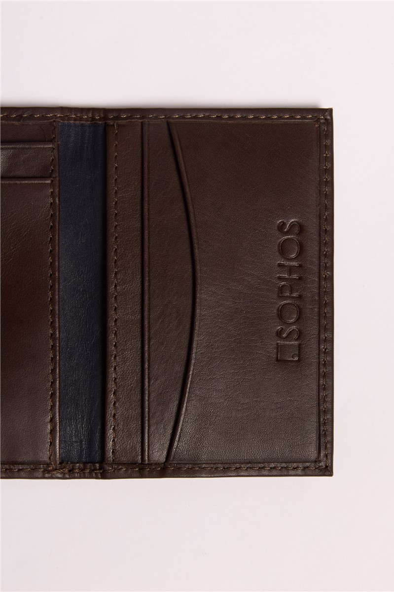  Brown Leather Card Holder