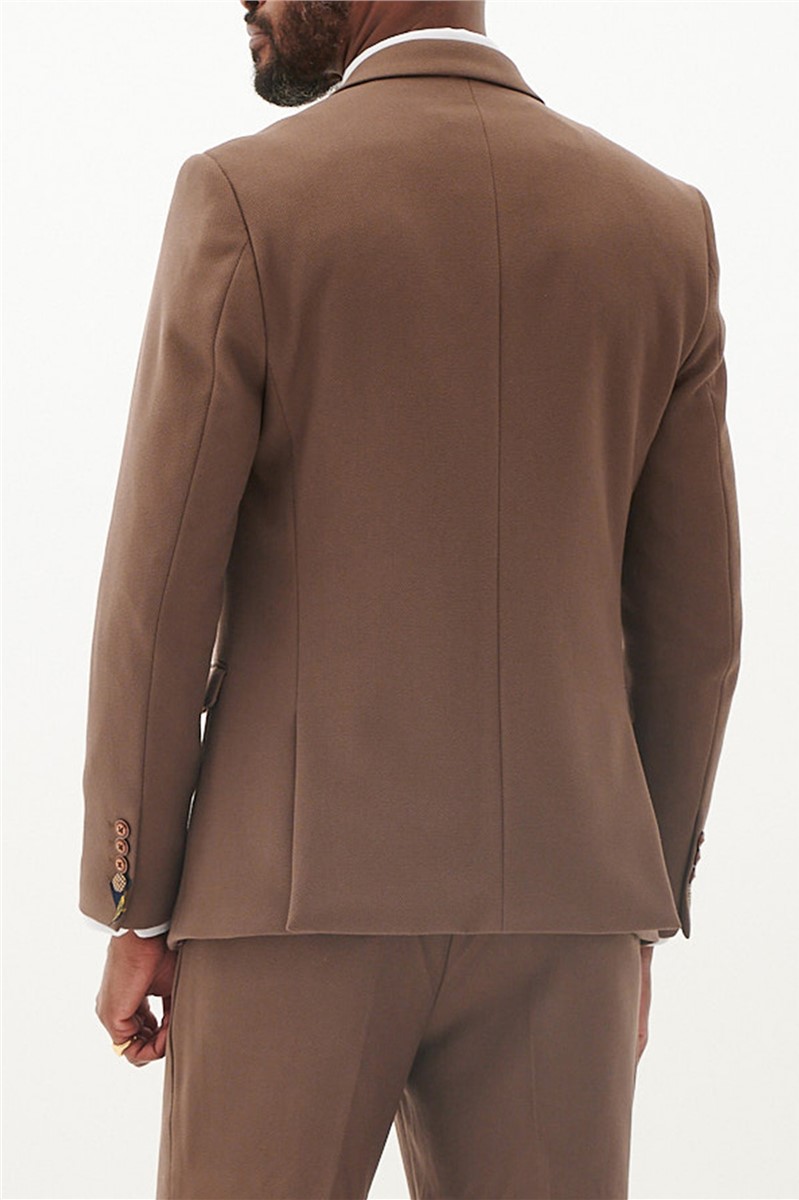  Tailored Fit HM5 Tan Suit