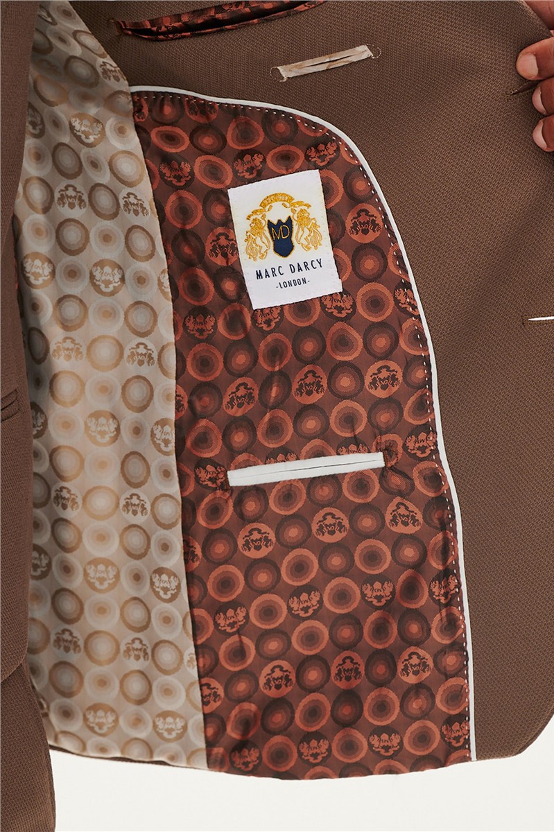  Tailored Fit HM5 Tan Suit