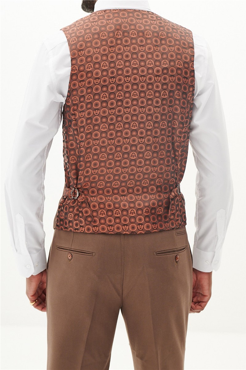  Tailored Fit HM5 Tan Suit