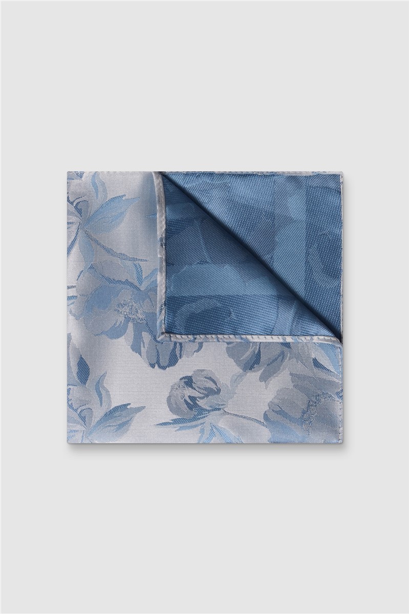  Light Blue Summer Floral Tie