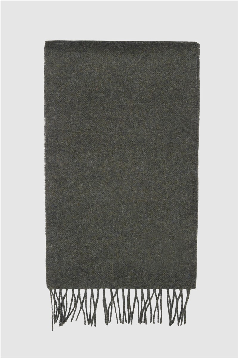 RIONA Heren 100% Australische Merino wollen sjaal gebreide zachte warme