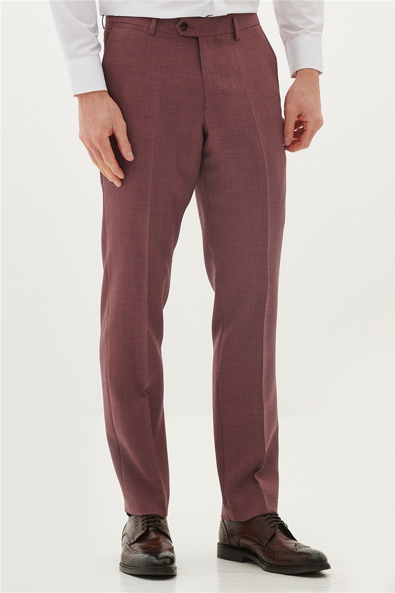  Tailored Fit Monty Mauve Suit
