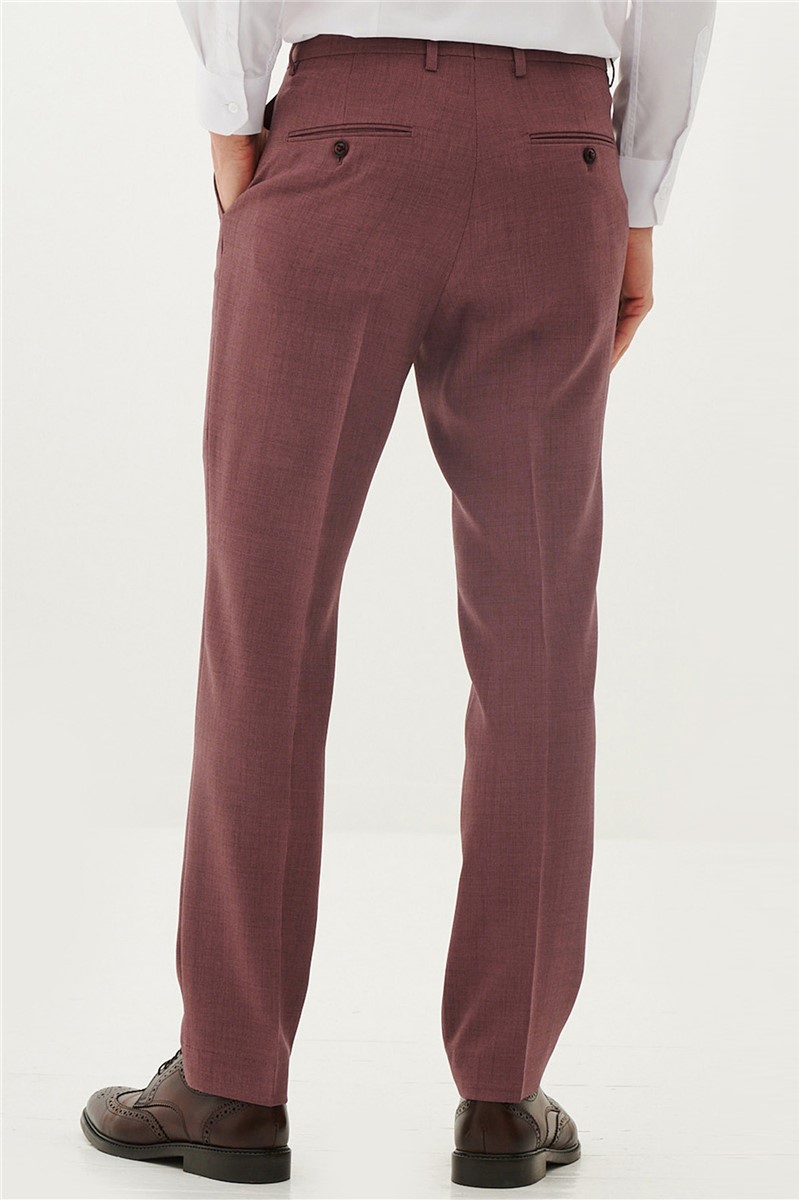  Tailored Fit Monty Mauve Suit
