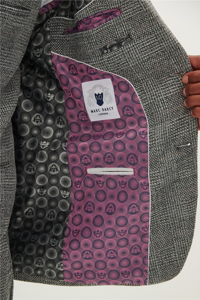  Slim Fit Kris Silver Jacket