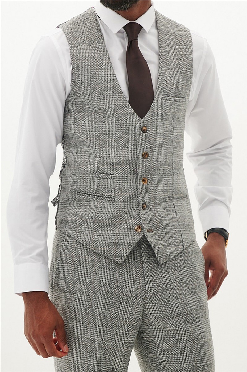  Slim Fit Kris Silver Jacket