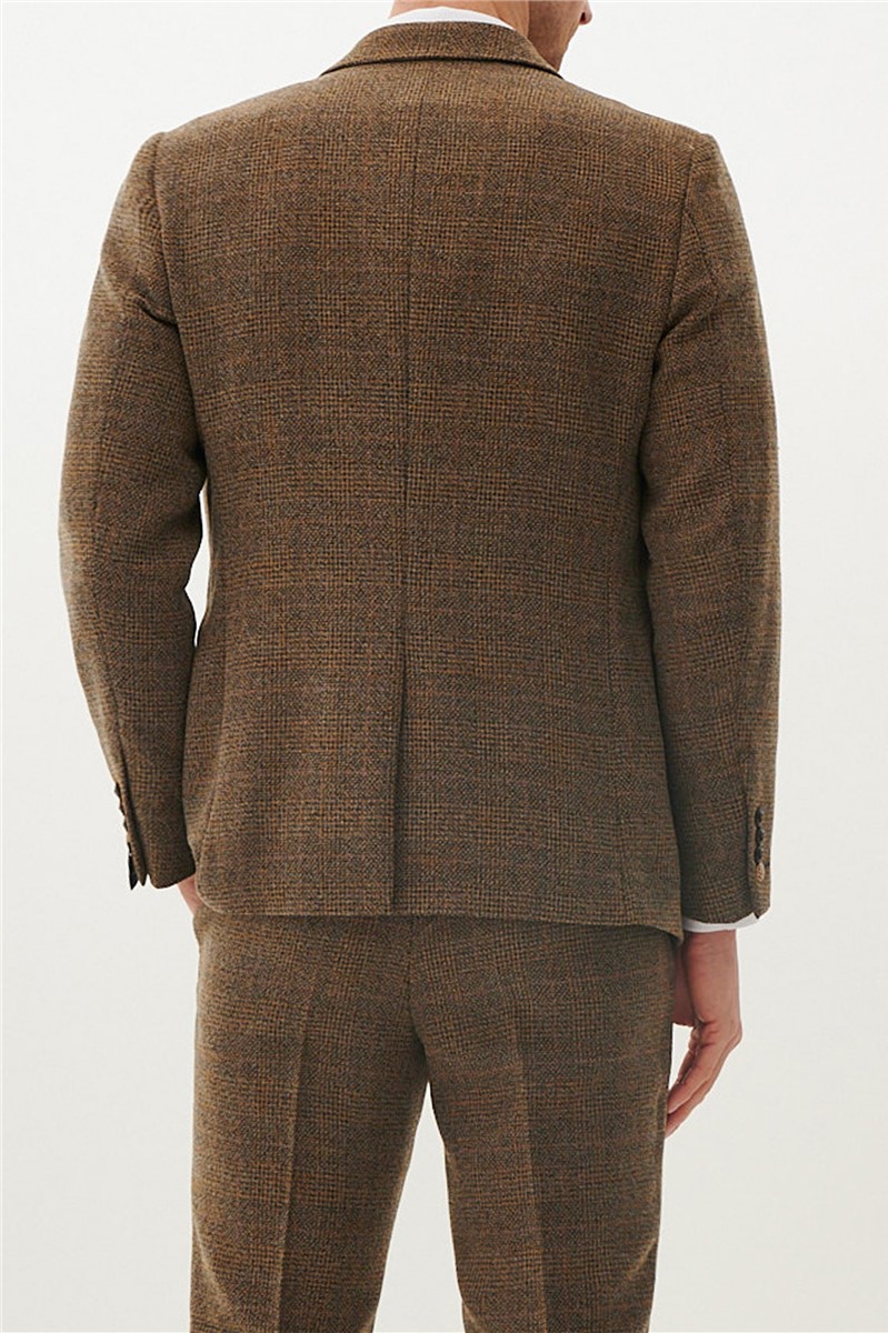  Slim Fit Kris Tan Tweed Jacket