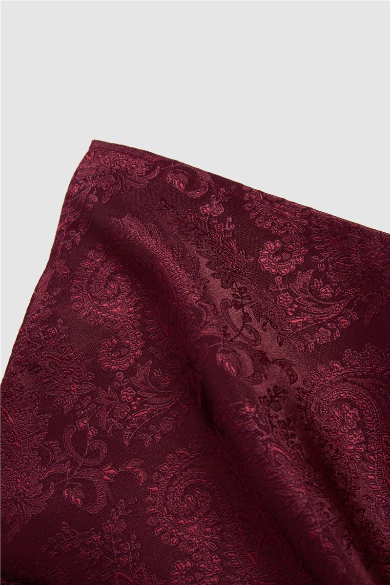  Mulberry Paisley Pocket Square