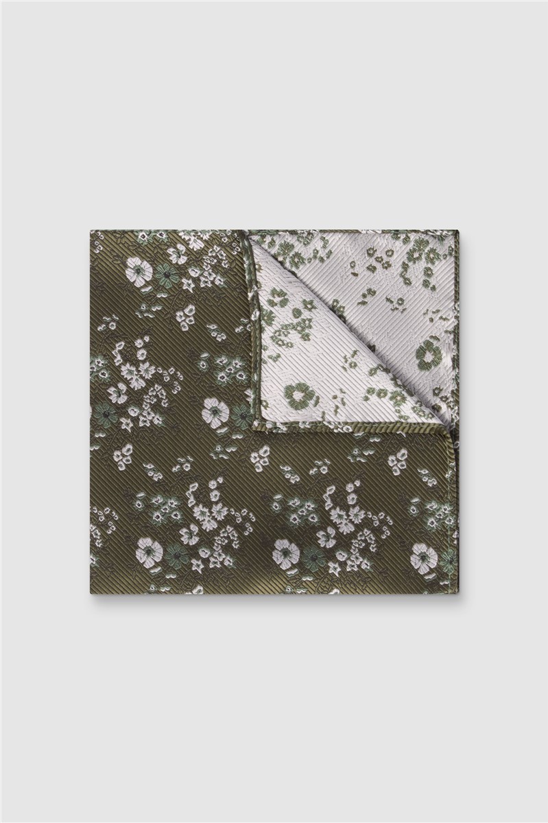  Sage Busy Floral Tie