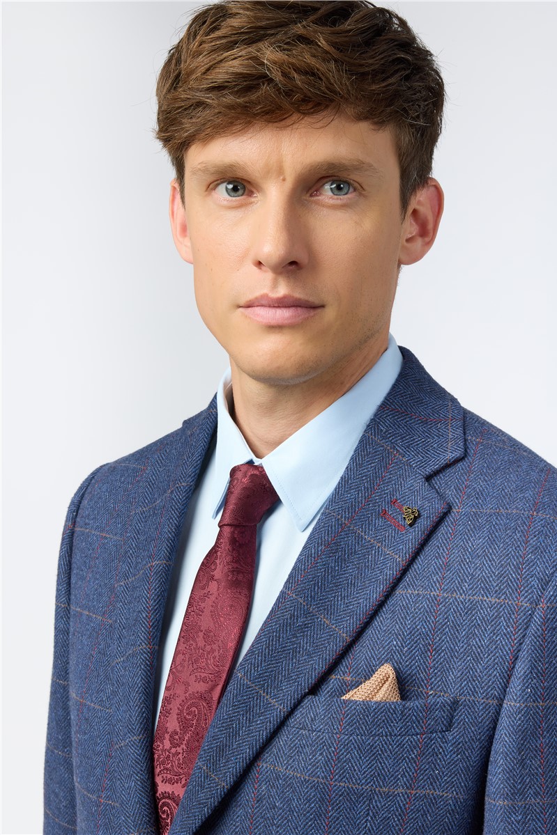  Mulberry Paisley Pocket Square
