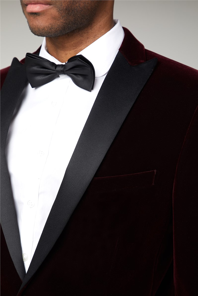  Merlot Velvet Dresswear Jacket